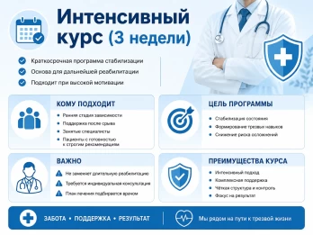 Реабилитация за 21 день в Каменск-Шахтинском